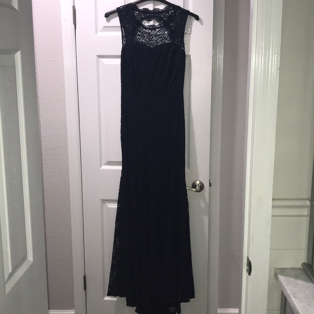 Miusol Navy Blue Lace Dress Size Small